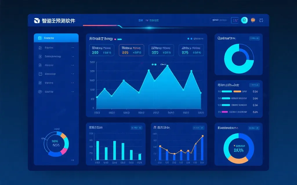 智能预测软件界面,展现大数据趋势