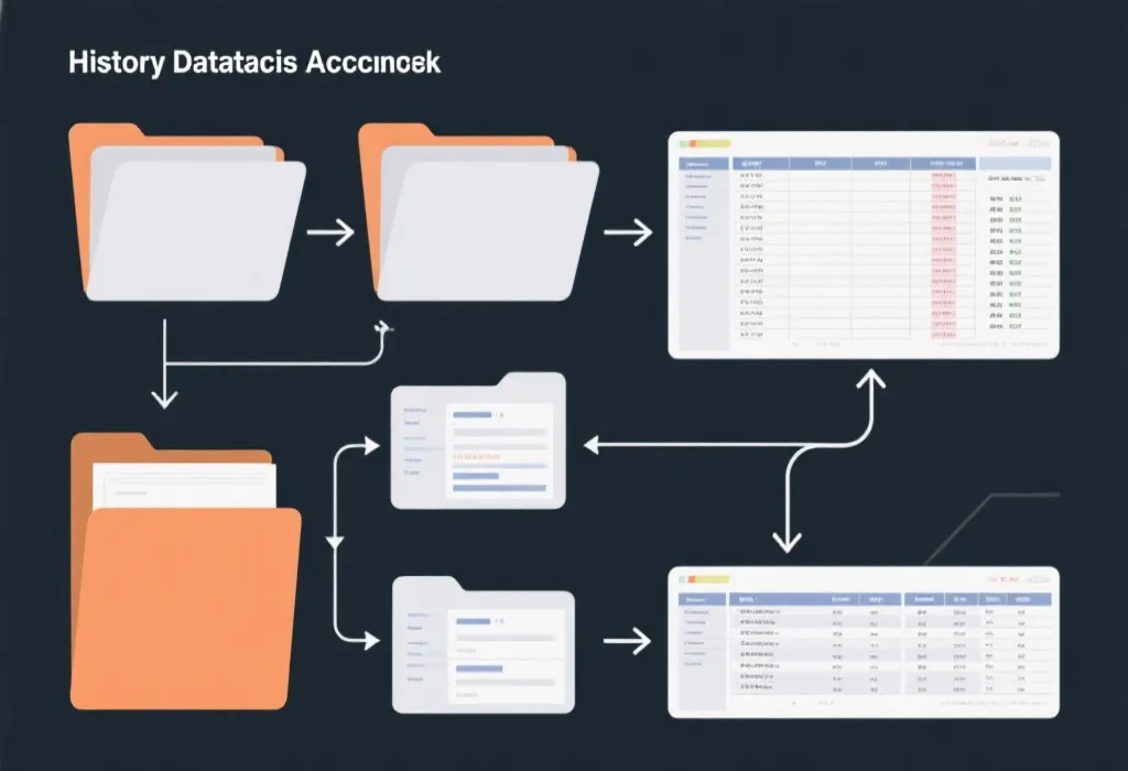 历史数据归档与透明公开流程图